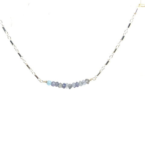 Lolawantsjewelry Necklaces Silver and Iolite