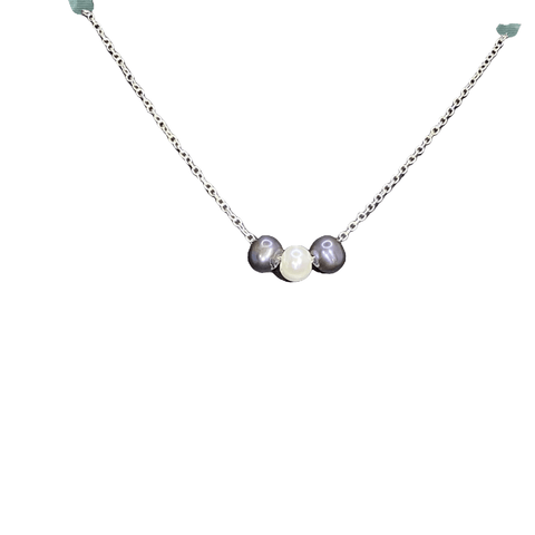 Lolawantsjewelry Necklaces Three Freshwater Pearls